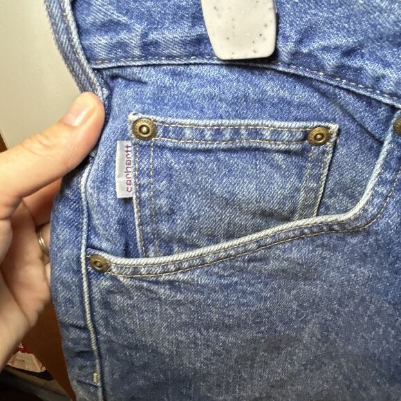 Carhartt Mens Blue Denim Jeans B17 DST 38x30 - Picture 3 of 4